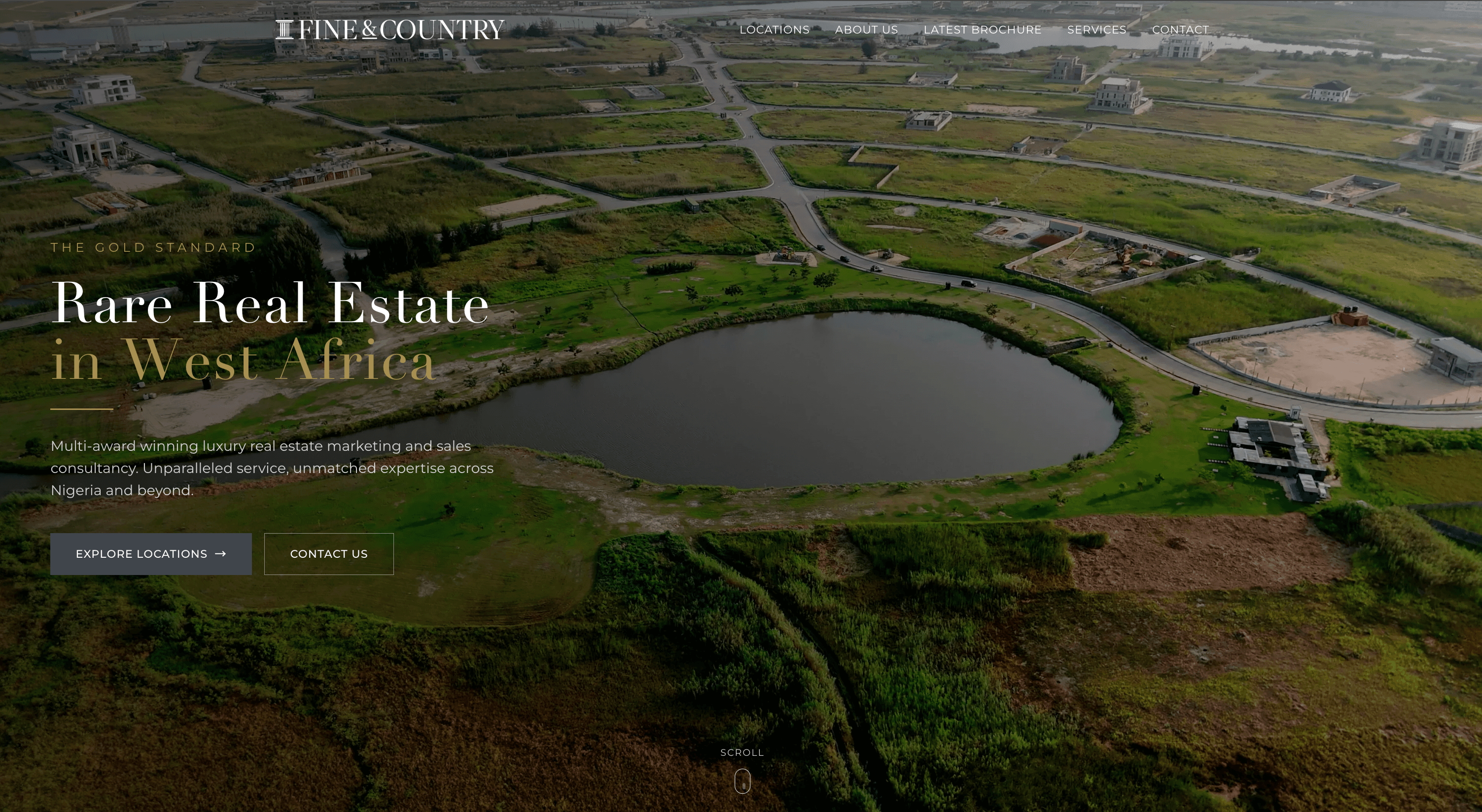 Fine and Country website preview